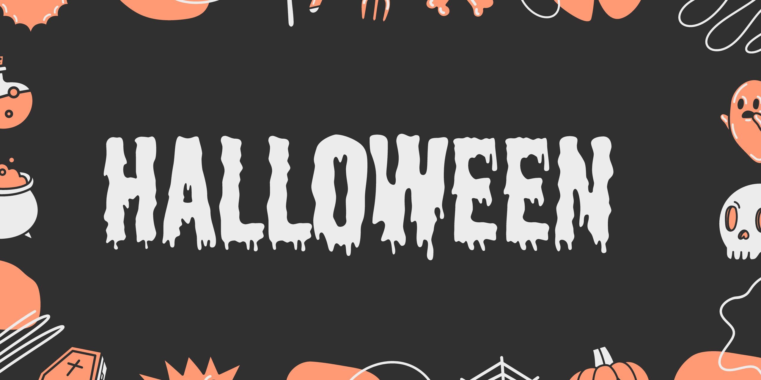 Black Illustrated History and Tradition of Halloween Presentation